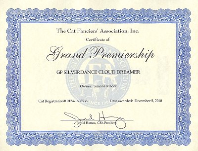 CFA GP Silverdance Cloud Dreamer